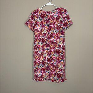 Kathie Lee Collection Multicolor Floral Dress - Size 8